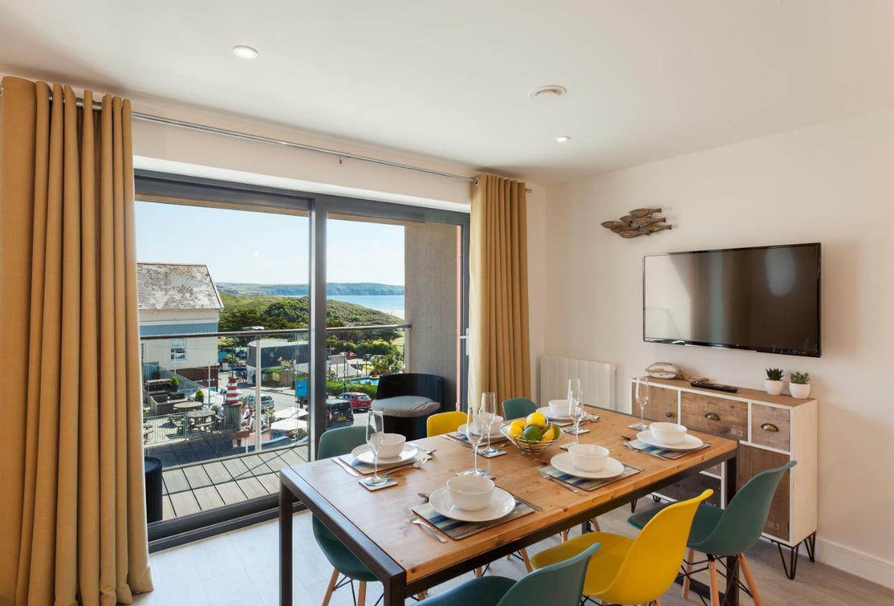 11 Woolacombe West - Luxury Apartment At Byron Woolacombe, Only 4 Minute Walk To Woolacombe Beach! Екстериор снимка